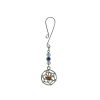 Clit Clamp - Curl Loop with Dream Catcher Charm & Beads includes organza gift storage bag