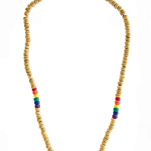Rainbow natural puka Necklace