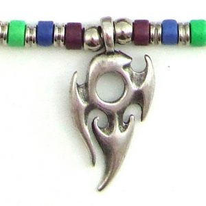 Tribal with Ceramic Beads Necklace