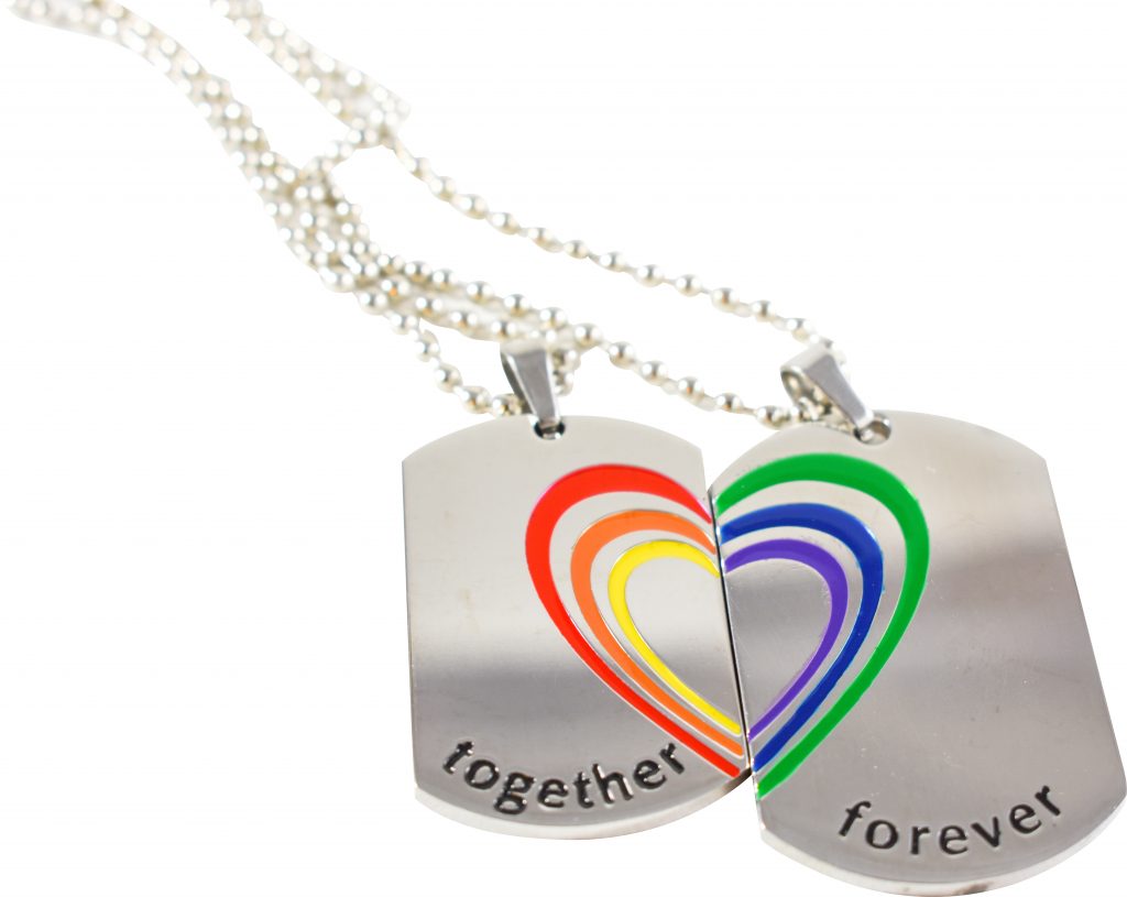 Together Forever ID Tag Set - 2 PCS - MooLuxe