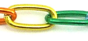 Rainbow Link Necklace