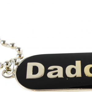 Daddy Military ID tag