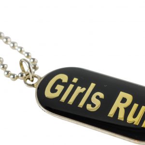 Girls Rule Military I.D. Tag