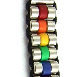 Rainbow Beads/Bars Key Sm