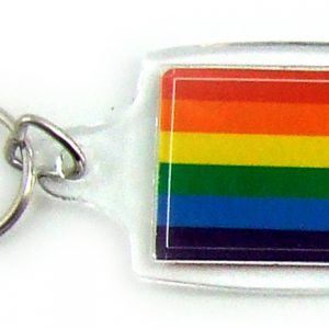 Rainbowbow Flag Acrylic Key