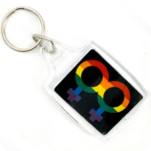 Double Female Acrylic Key