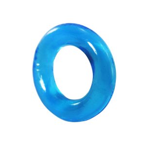 Stretch To Fit Cock Ring - Blue