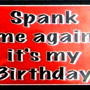 Magnet - Spank Me Again It's my Birthday
