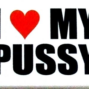 Magnet - I love my pussy