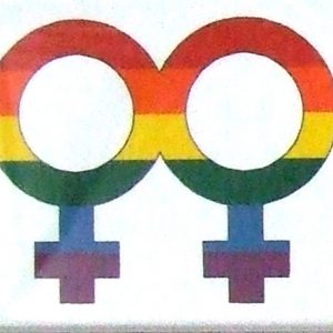 Magnet - Double female symbol