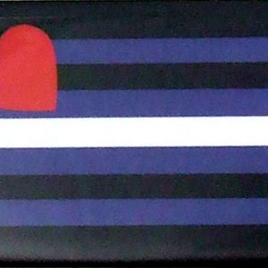 Magnet - Leather Flag