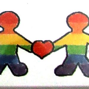 Magnet - Rainbow People