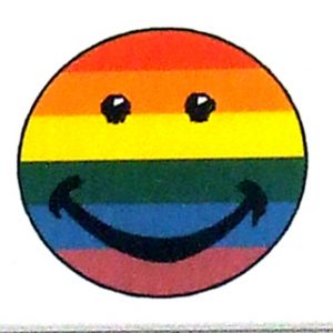 Magnet - Rainbow Face