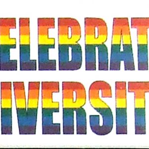 Magnet - Rain. Celebrate Diversity Mag