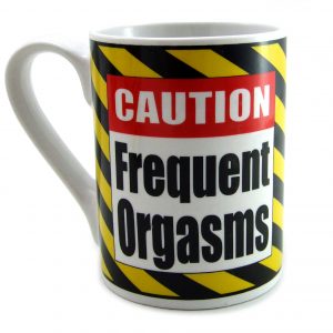 Caut Frequent Orgasms Mug