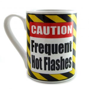 Caut Frequent Hot Flashes Mug