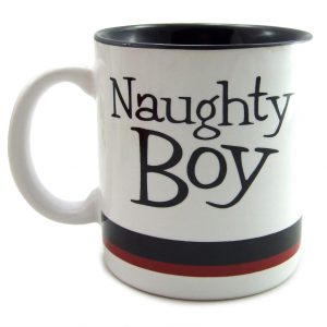 Naughty Boy Mug