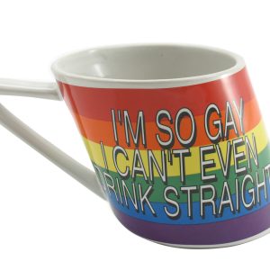 Rainbow I'm So Gay/Slant Mug