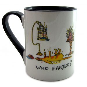 Who Farted JL Mug