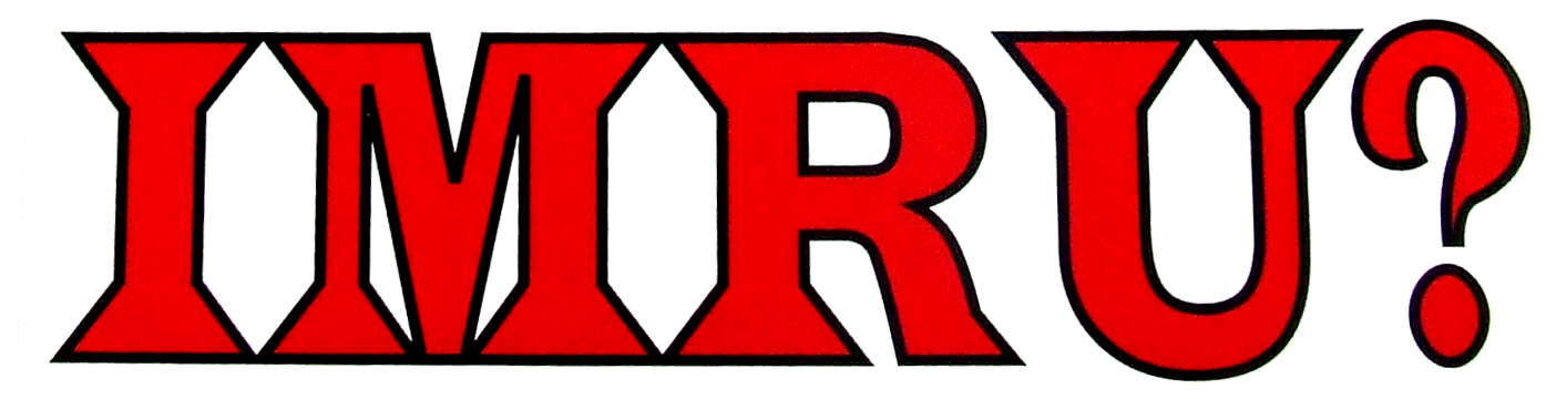 Sticker Bumper IMRU | MooLuxe