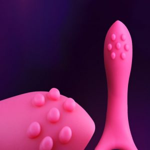 Mini Clip On Vibrator - Pink