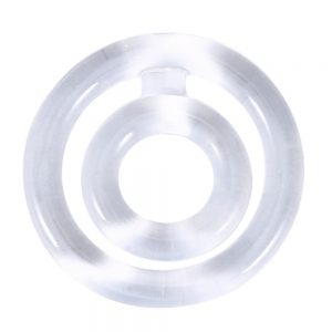 Stretchy Soft Rubber Double Ringer