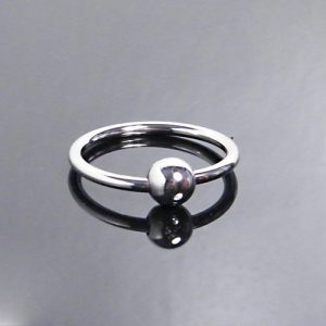 29mm Stainless Steel Glans Ring with Ball