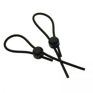 Adjustable Silicone lasso Cock Rings - 2 pcs