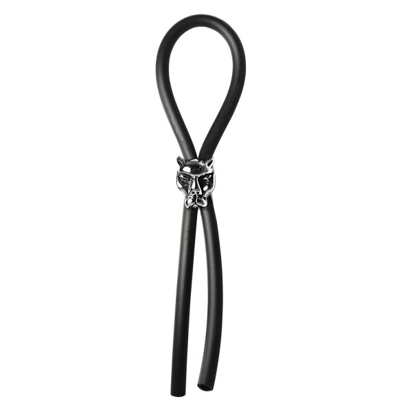 Remove term: Cock Ring Adjustable Silicone Cord with Stainless Steel Leopard Bead for tension control tight accurate fit Cock Ring Adjustable Silicone Cord with Stainless Steel Leopard Bead for tension control tight accurate fit