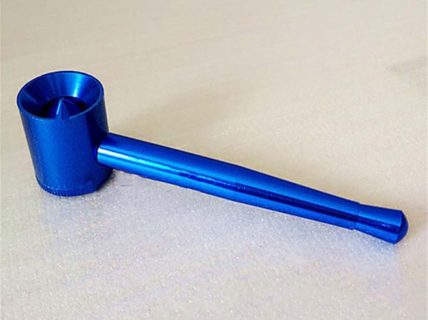 Metal pipe Mini Compact Includes 5 stainless steel screen filters and organza gift storage bag