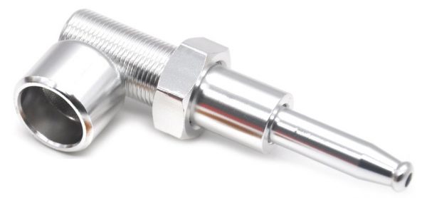 Metal pipe Nut and Bolt Design Includes 5 stainless steel screen filters and organza gift storage bag