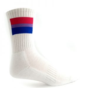 Socks BiPride Flag Sox One Size, 15 in X 3 1/2 in X 1 in
