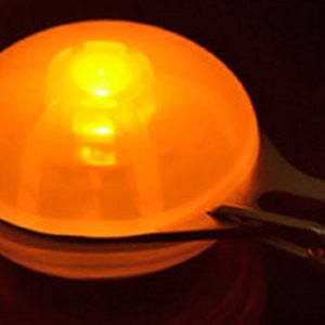 LED Lighted Pet Charm for Collar (Yellow)